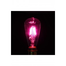 PEMBE IŞIK RENGİ 6W ST64 LED AMPUL
